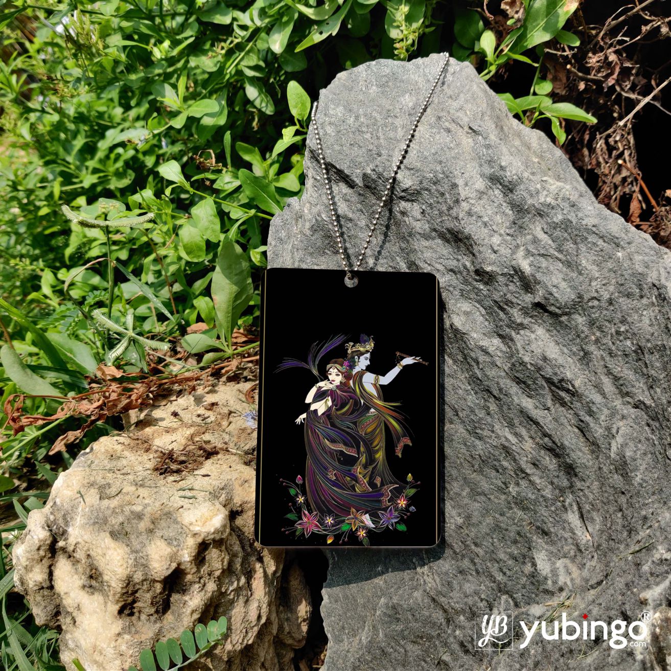 Jai Radha Krishna Car Hanging-Image5