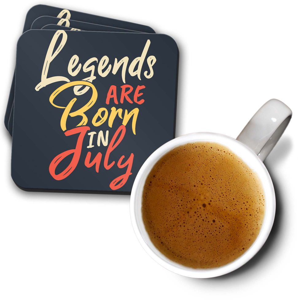 July Legends Coasters
