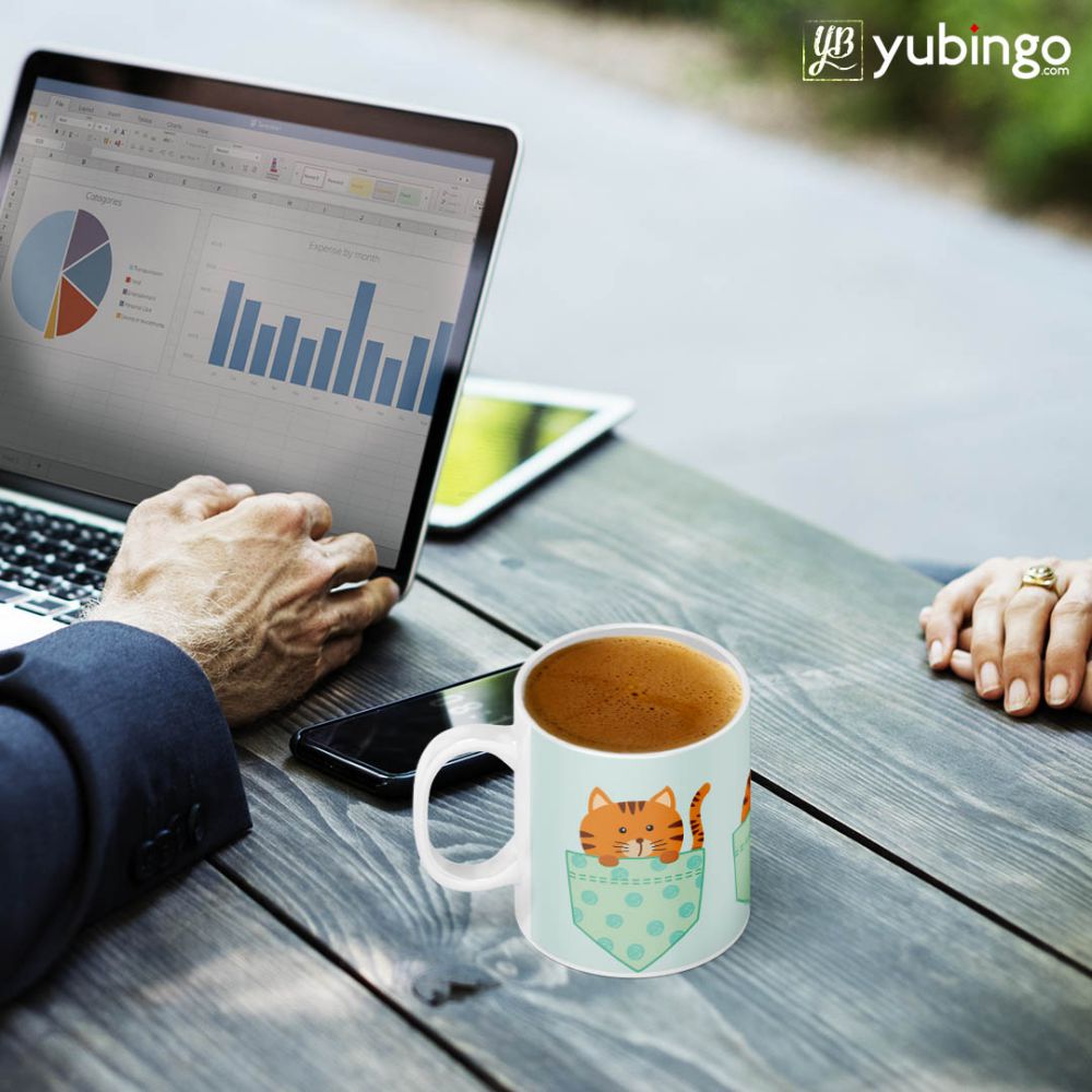 Kitty in Pocket Coffee Mug-Image2