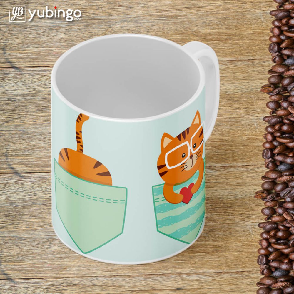 Kitty in Pocket Coffee Mug-Image4