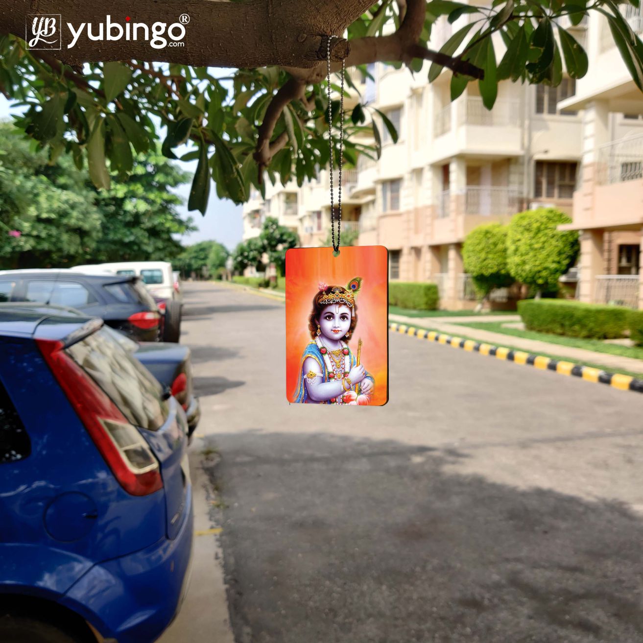 Little Krishna Car Hanging-Image4
