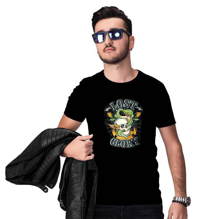 Lost Glory Men T-Shirt-Black
