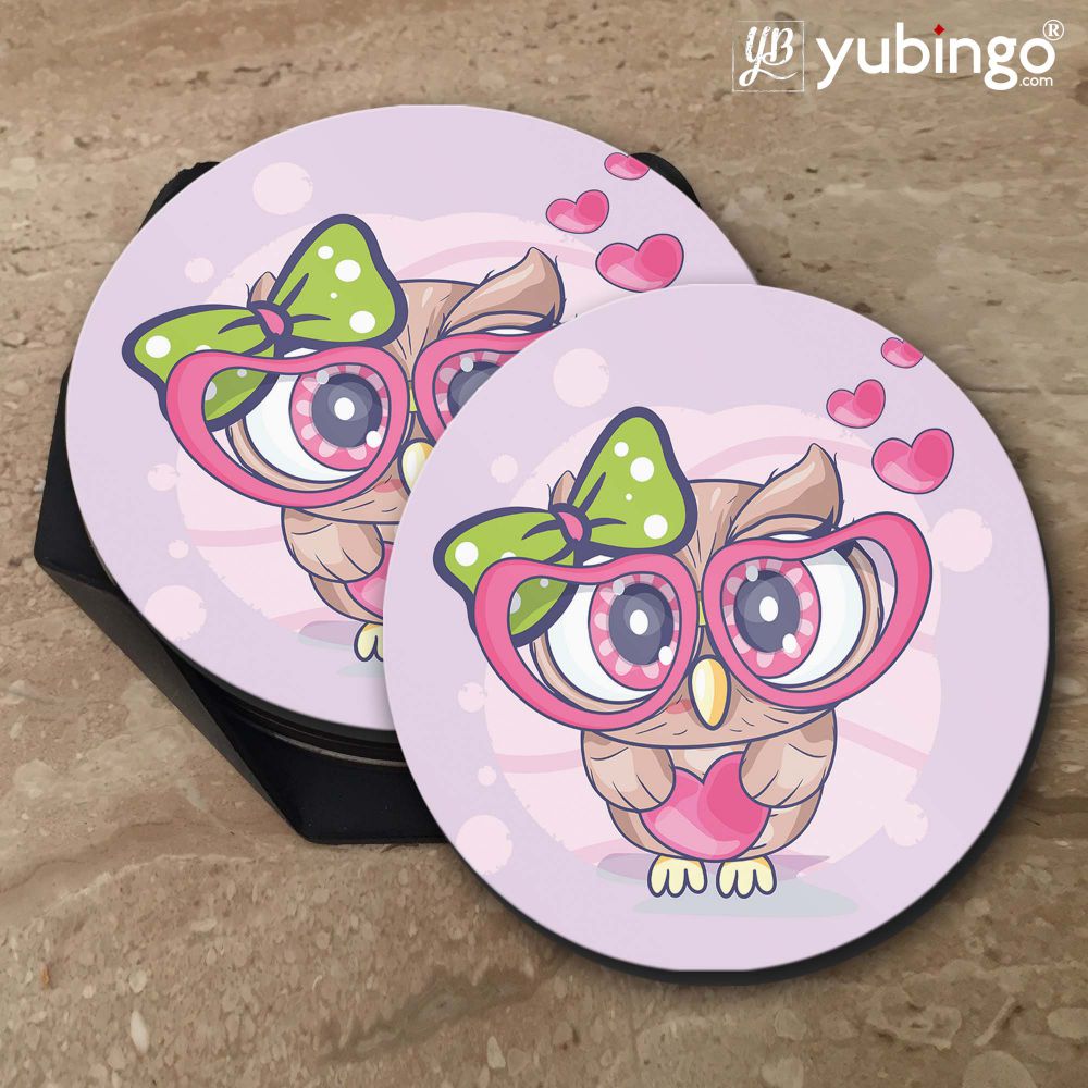 Lovable Owl Coasters-Image5