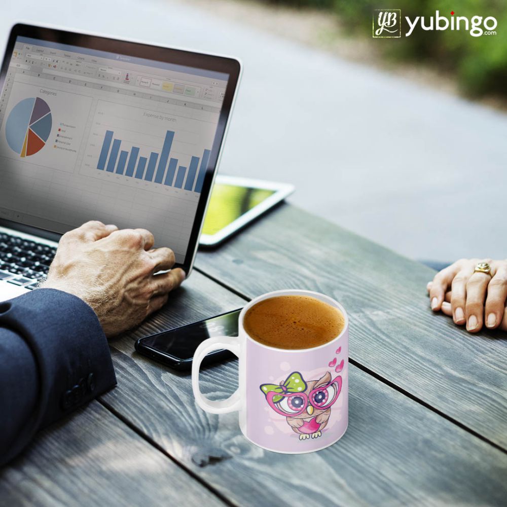 Lovable Owl Coffee Mug-Image2