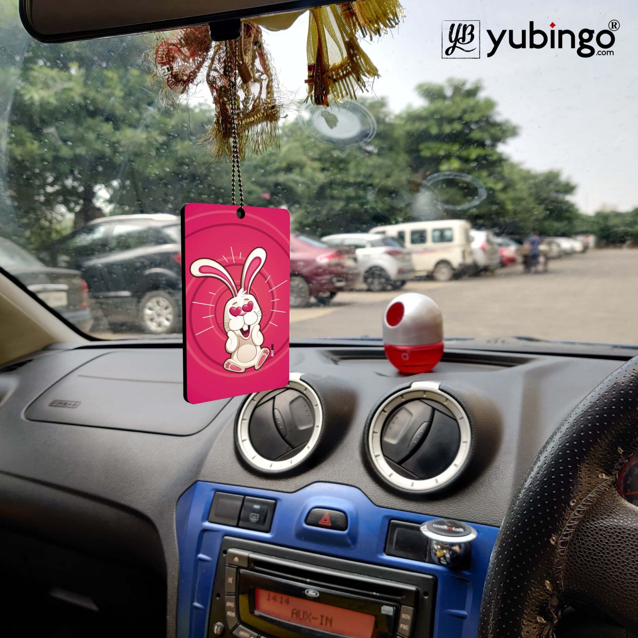 Love Rabbit Car Hanging-Image2