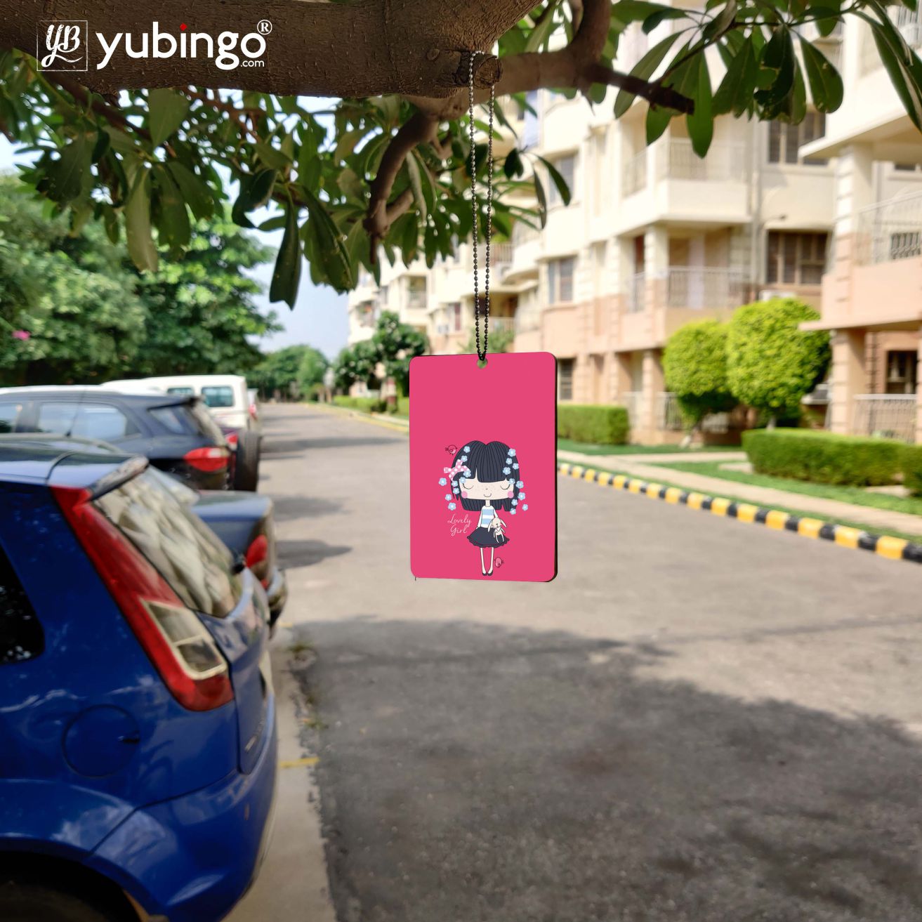 Loving Girl Car Hanging-Image4