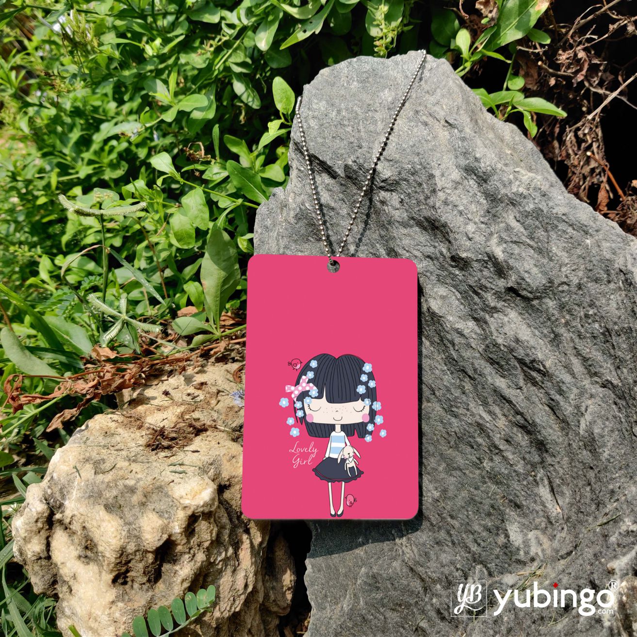 Loving Girl Car Hanging-Image5