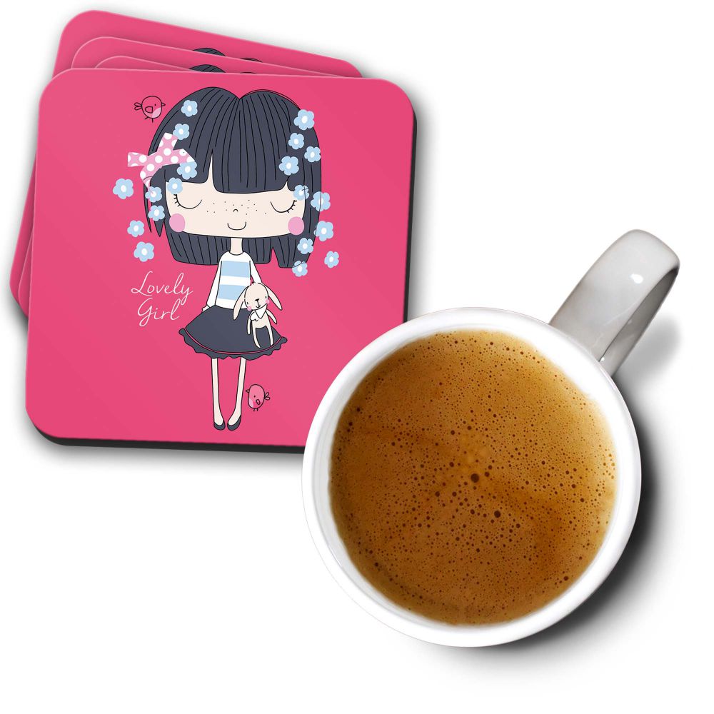 Loving Girl Coasters