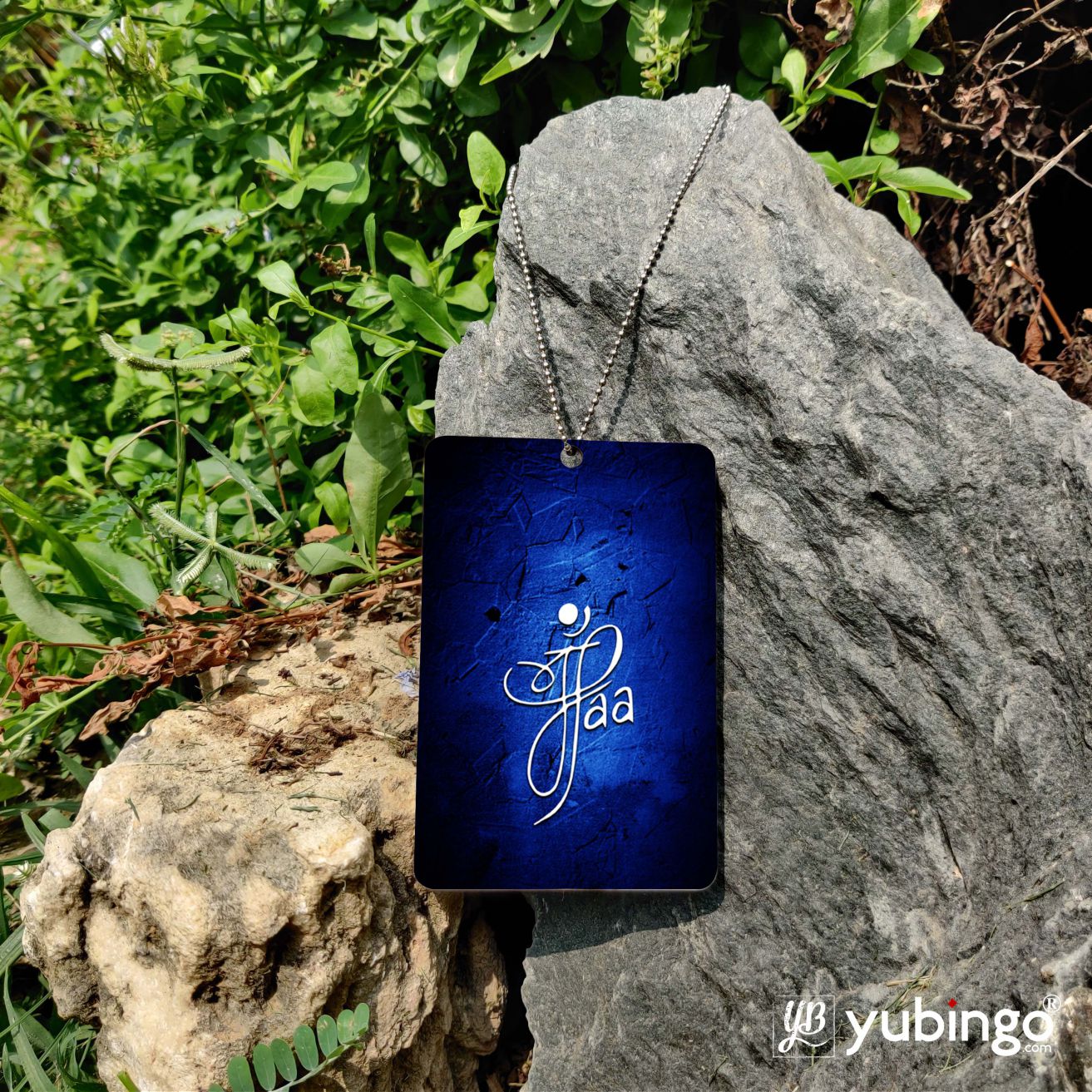 Maa Paa Car Hanging-Image5