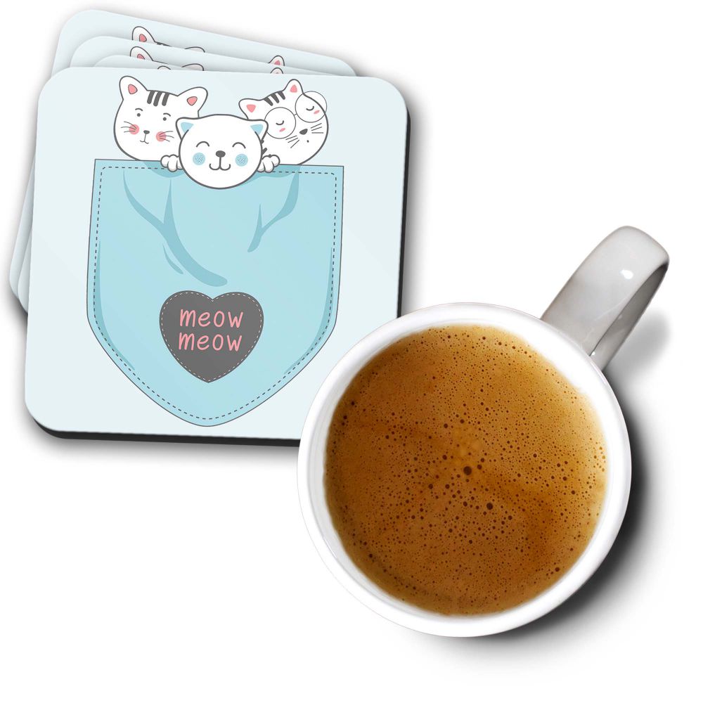 Meow Meow Coasters