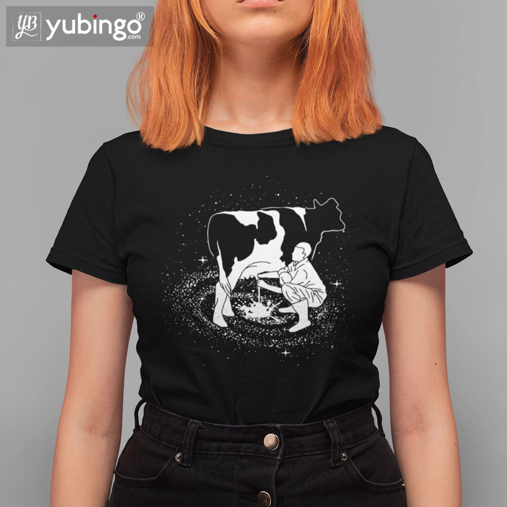 Milky Way T-Shirt-Black