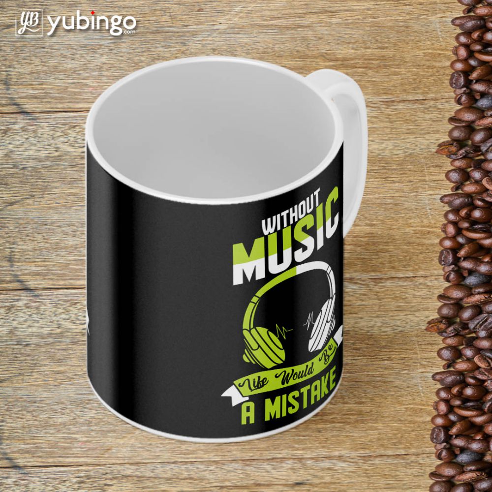 Mistake Without Music Coffee Mug-Image4