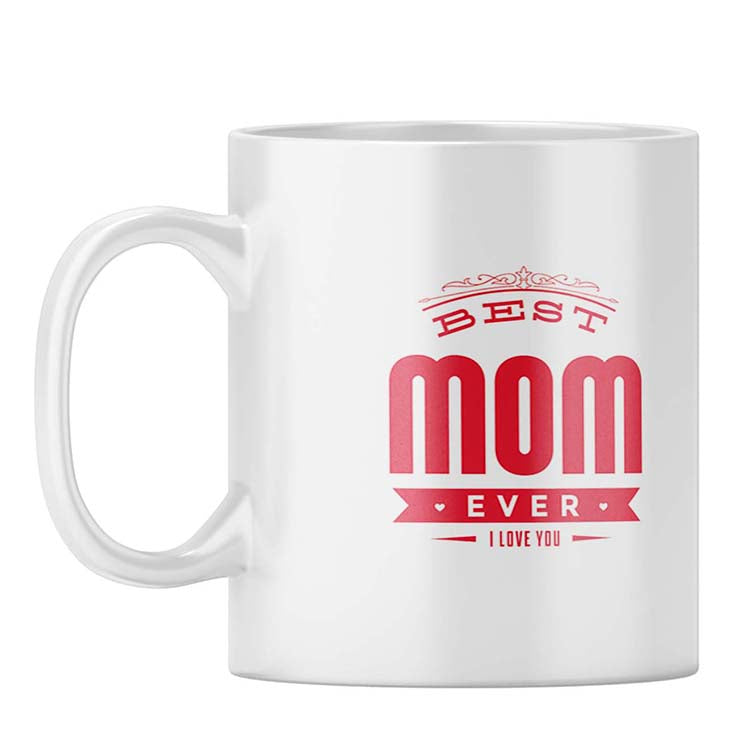 Mom I Love You Coffee Mug