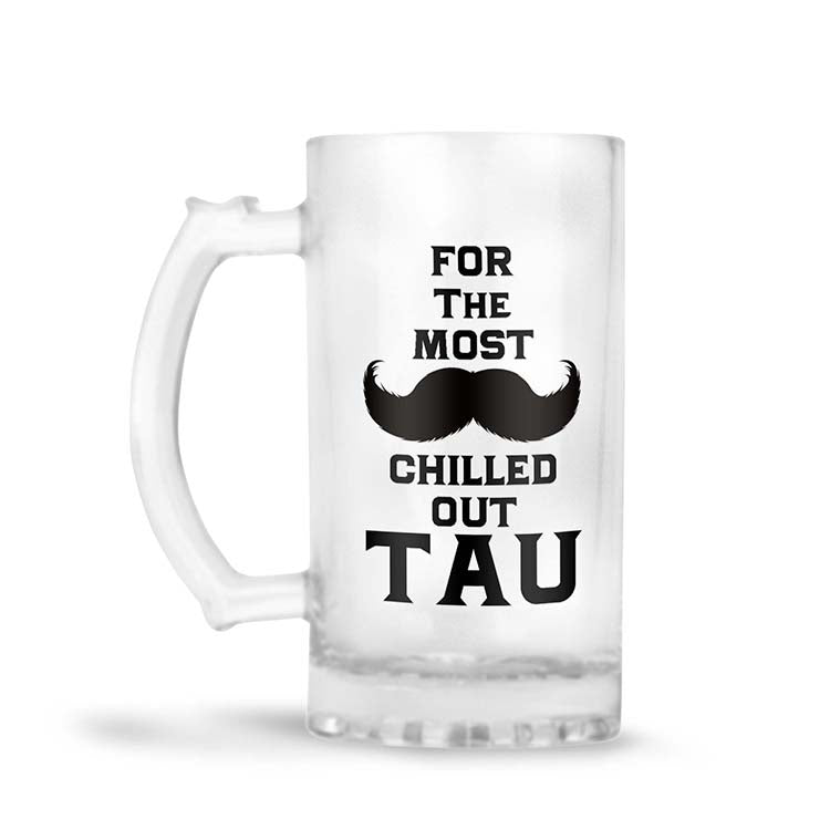 Most Chilled Out Tau Beer Mug