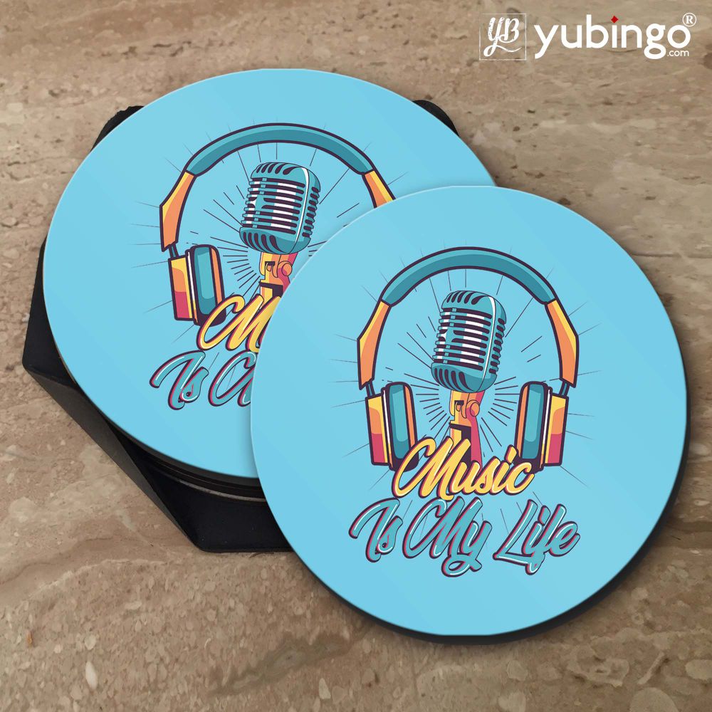 Music is My Life Coasters-Image5