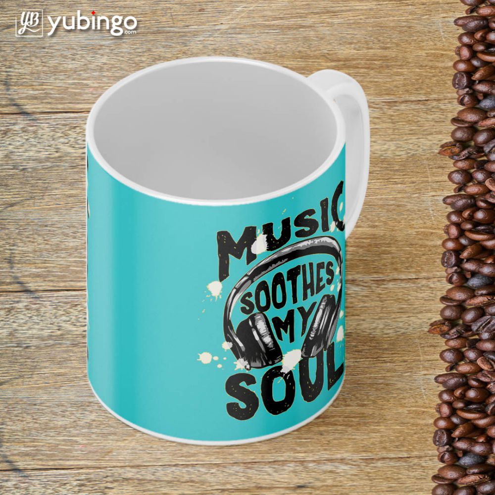 Music Soothes My Soul Coffee Mug-Image4