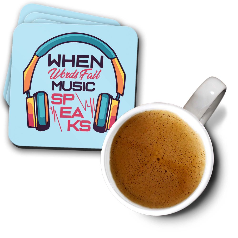 Music Speaks Coasters