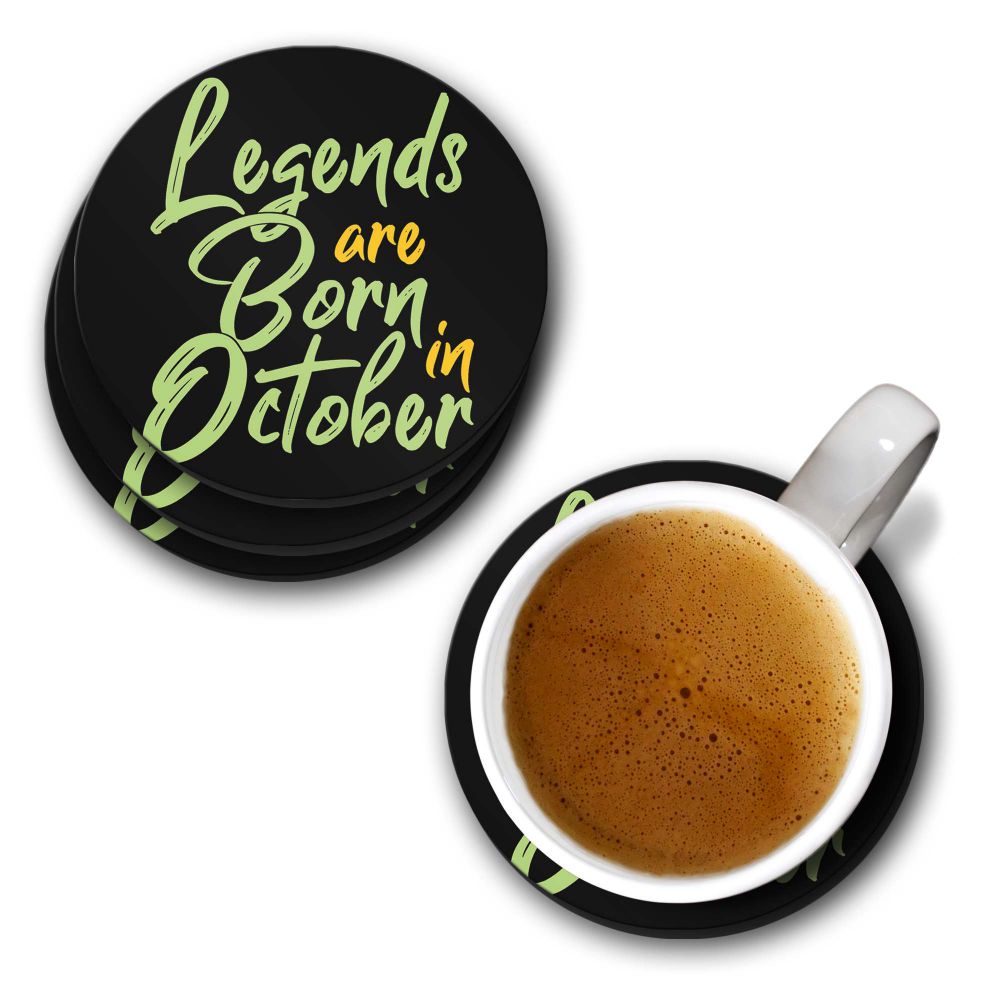 October Legends Coasters
