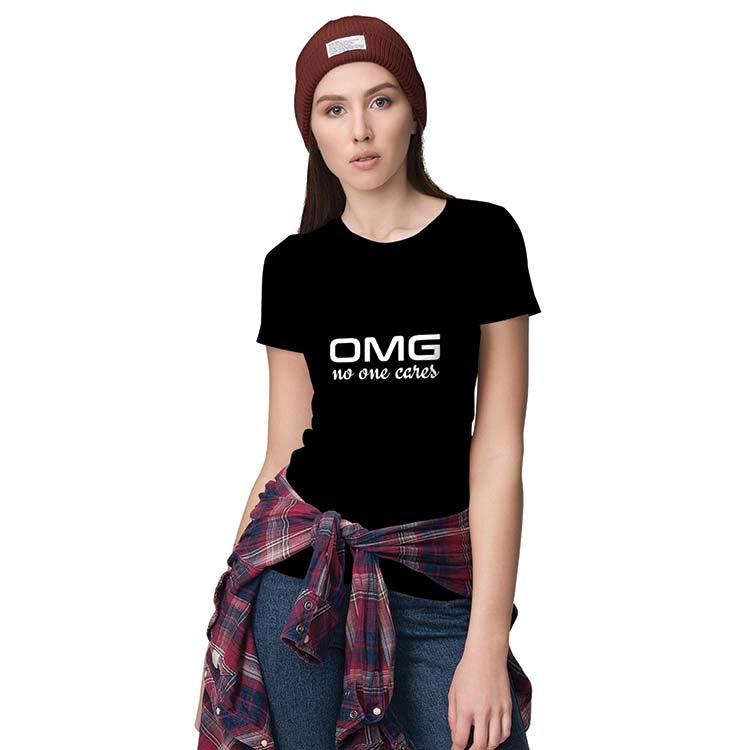 OMG! Women T-Shirt-Black