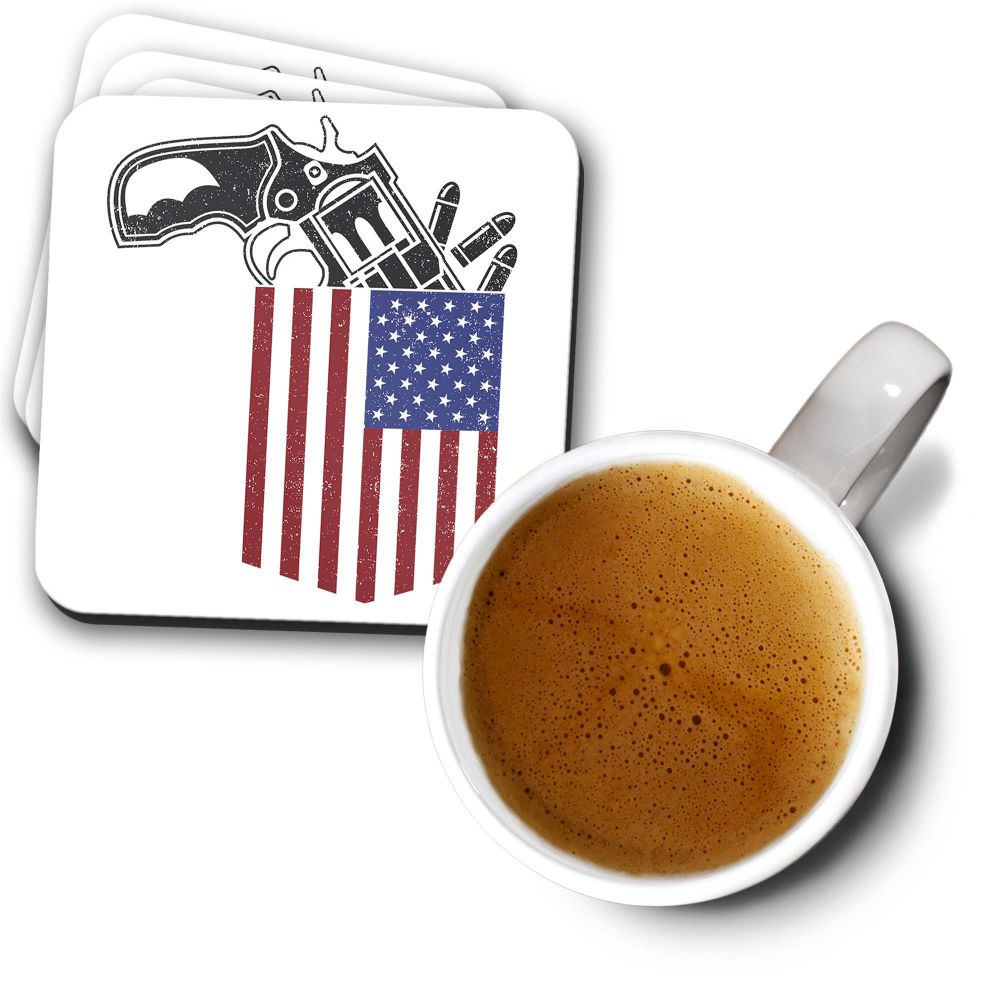 Pistol Coasters