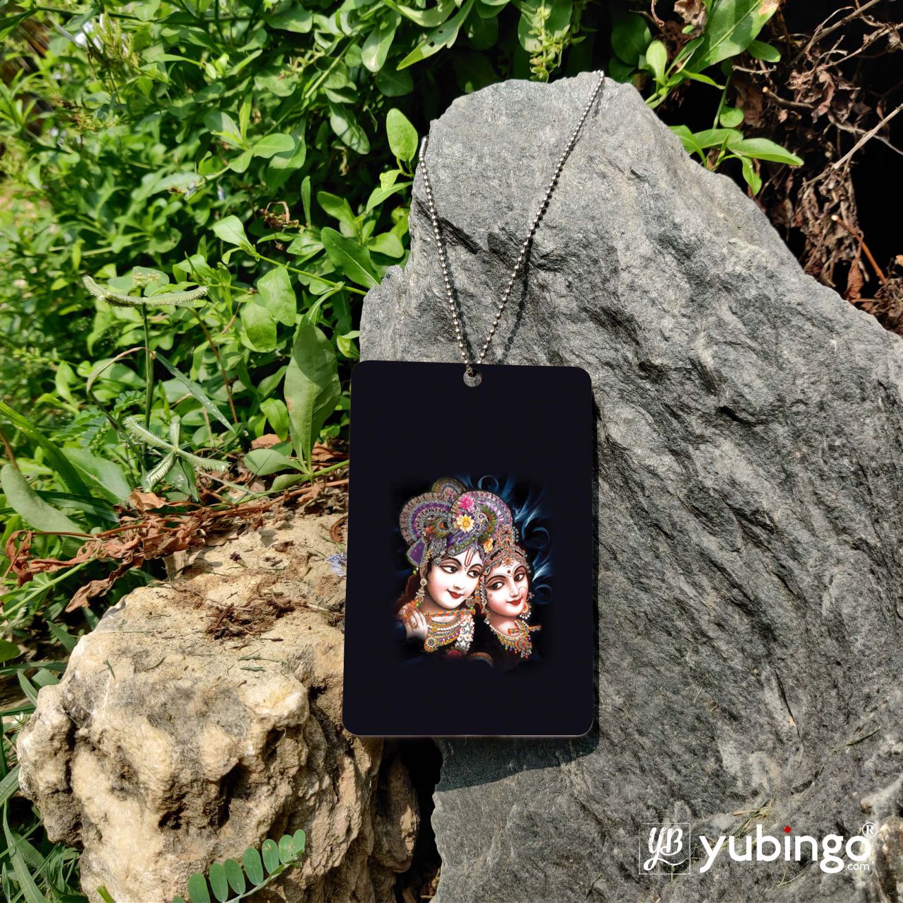 Radha And Krishna Car Hanging-Image5