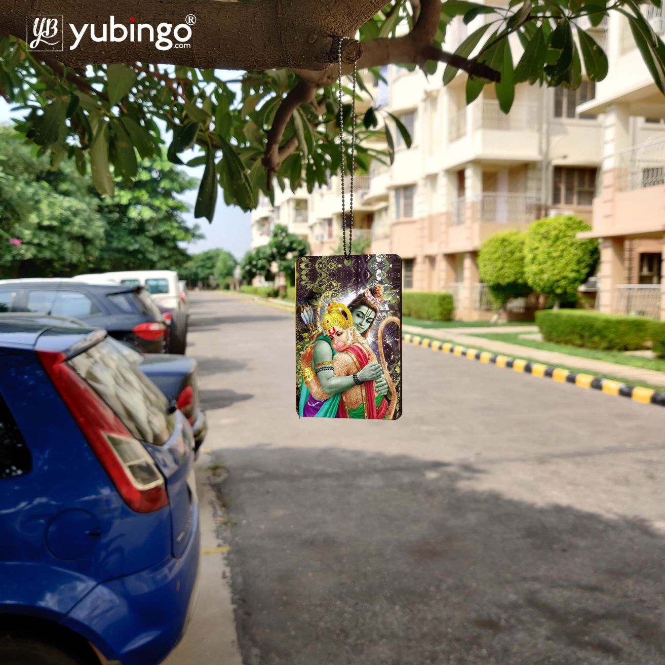 Ram And Hanuman Ji Car Hanging-Image4