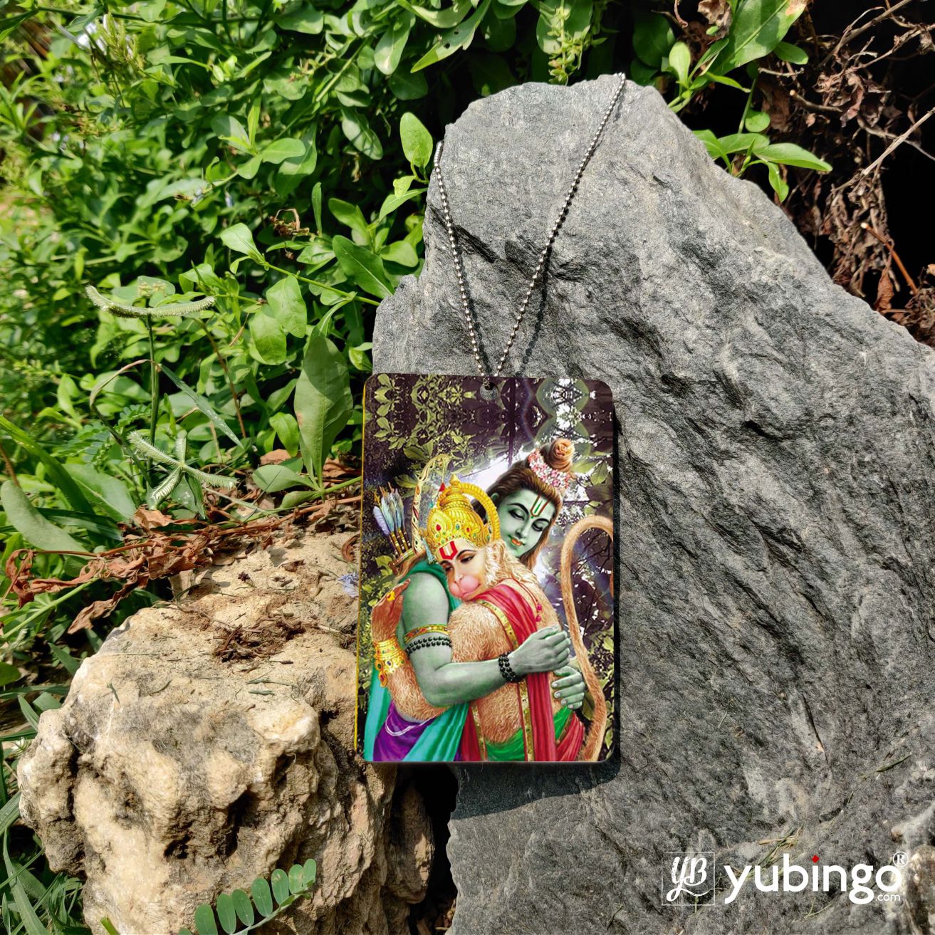 Ram And Hanuman Ji Car Hanging-Image5