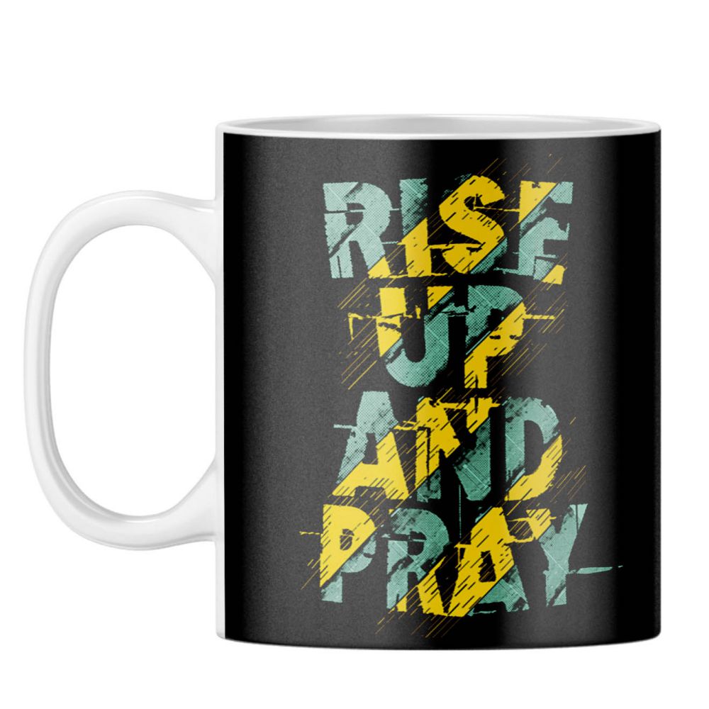Rise Up and Pray Coffee Mug