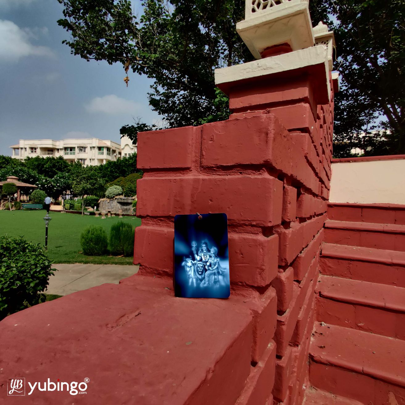 Shiv Parvati Car Hanging-Image3