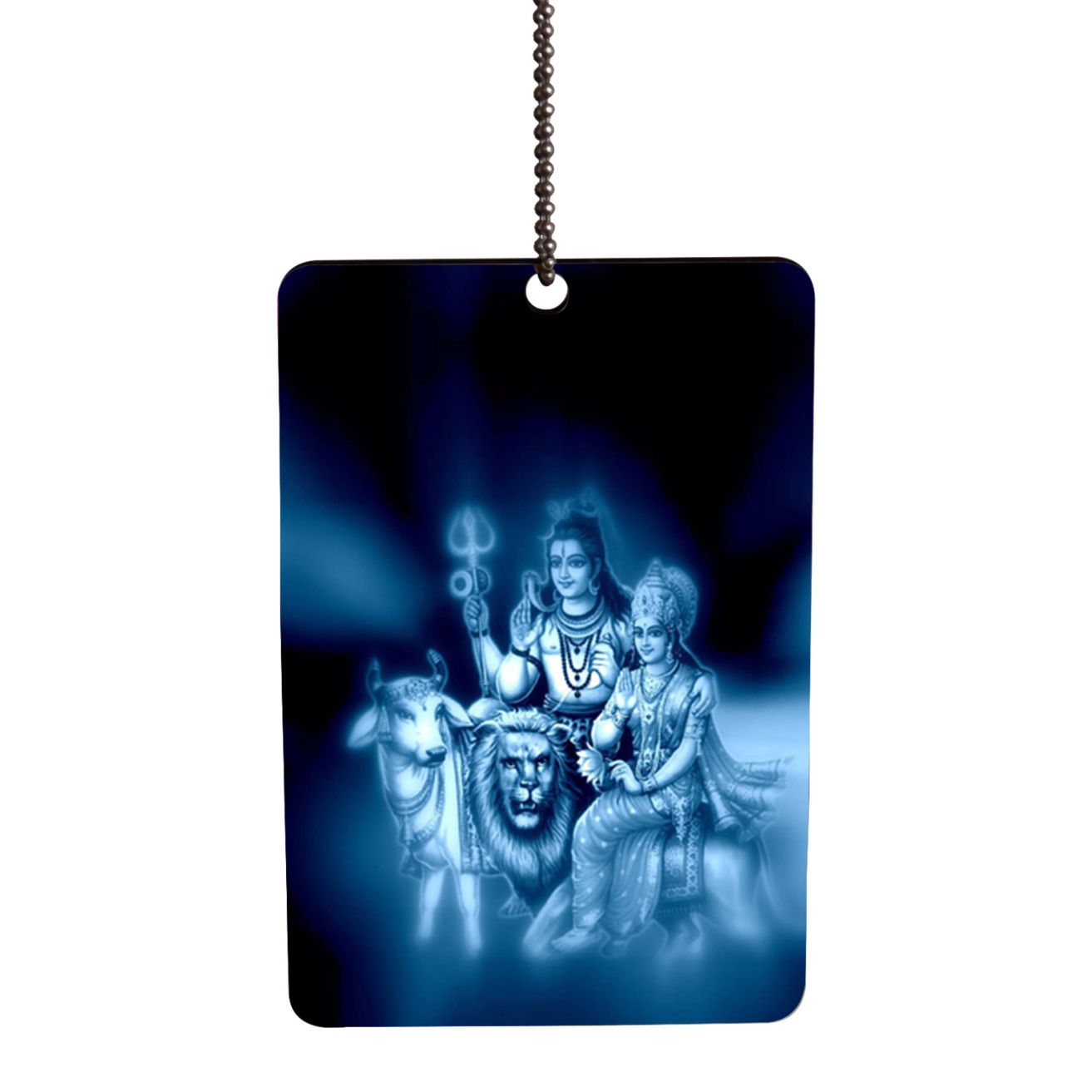Shiv Parvati Car Hanging