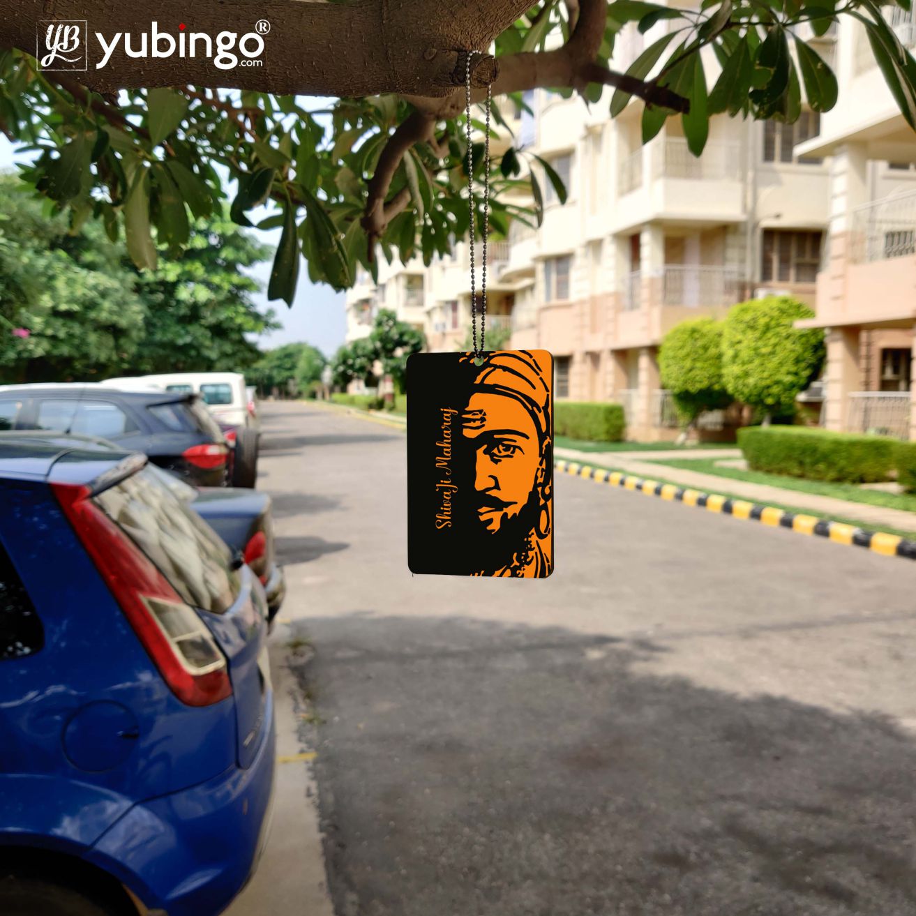 Shivaji Maharaj Car Hanging-Image4