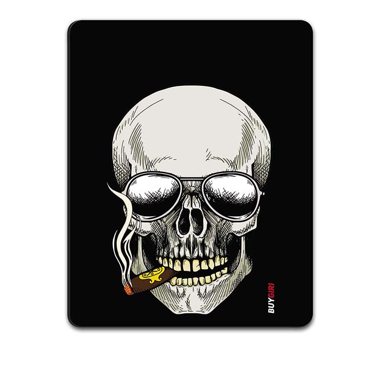 Smoking Skull Mouse Pad