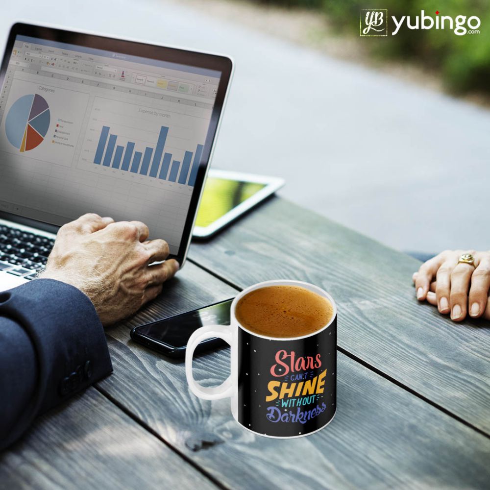 Stars Shine in Darkness Coffee Mug-Image2