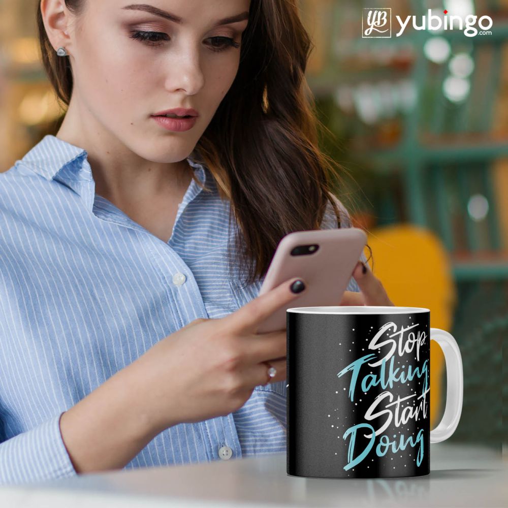 Stop Talking Coffee Mug-Image3