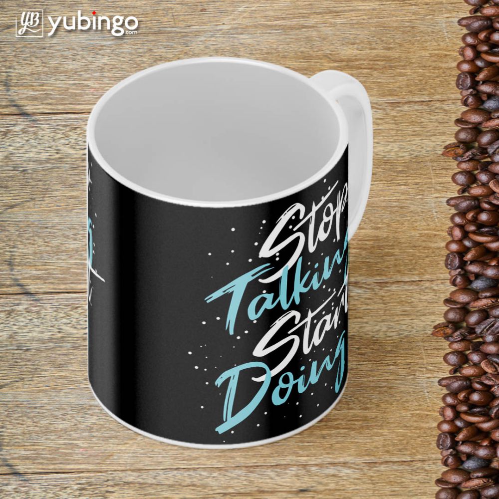 Stop Talking Coffee Mug-Image4