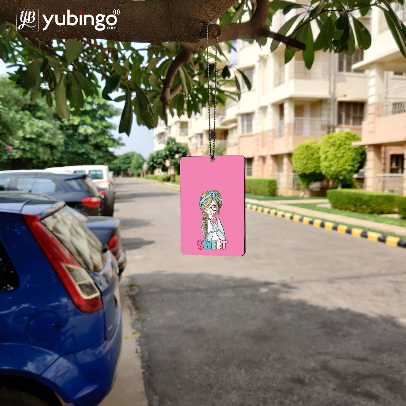 Sweet Girl Car Hanging-Image4