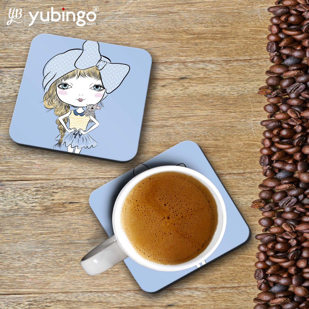 Sweet Little Girl Coasters-Image4