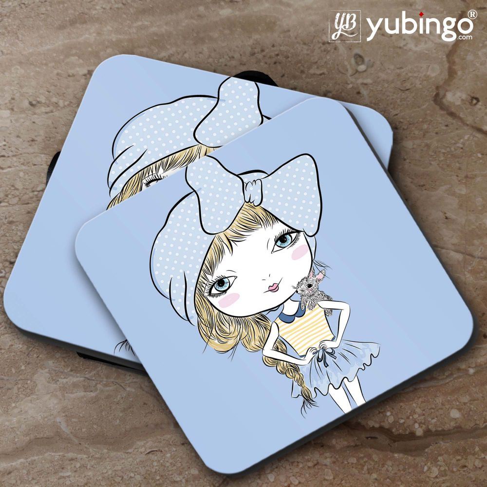 Sweet Little Girl Coasters-Image5