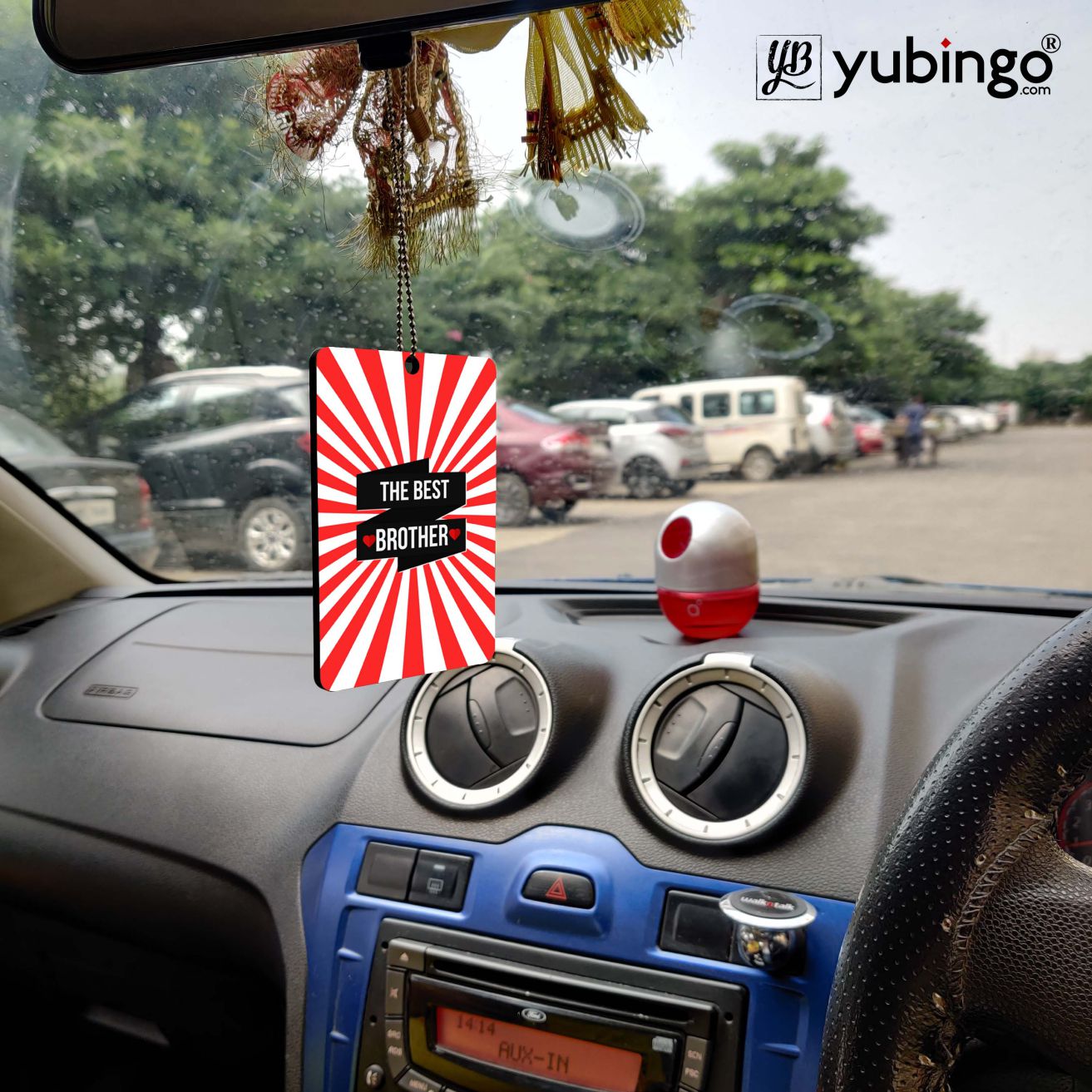 The Best Brother Car Hanging-Image2