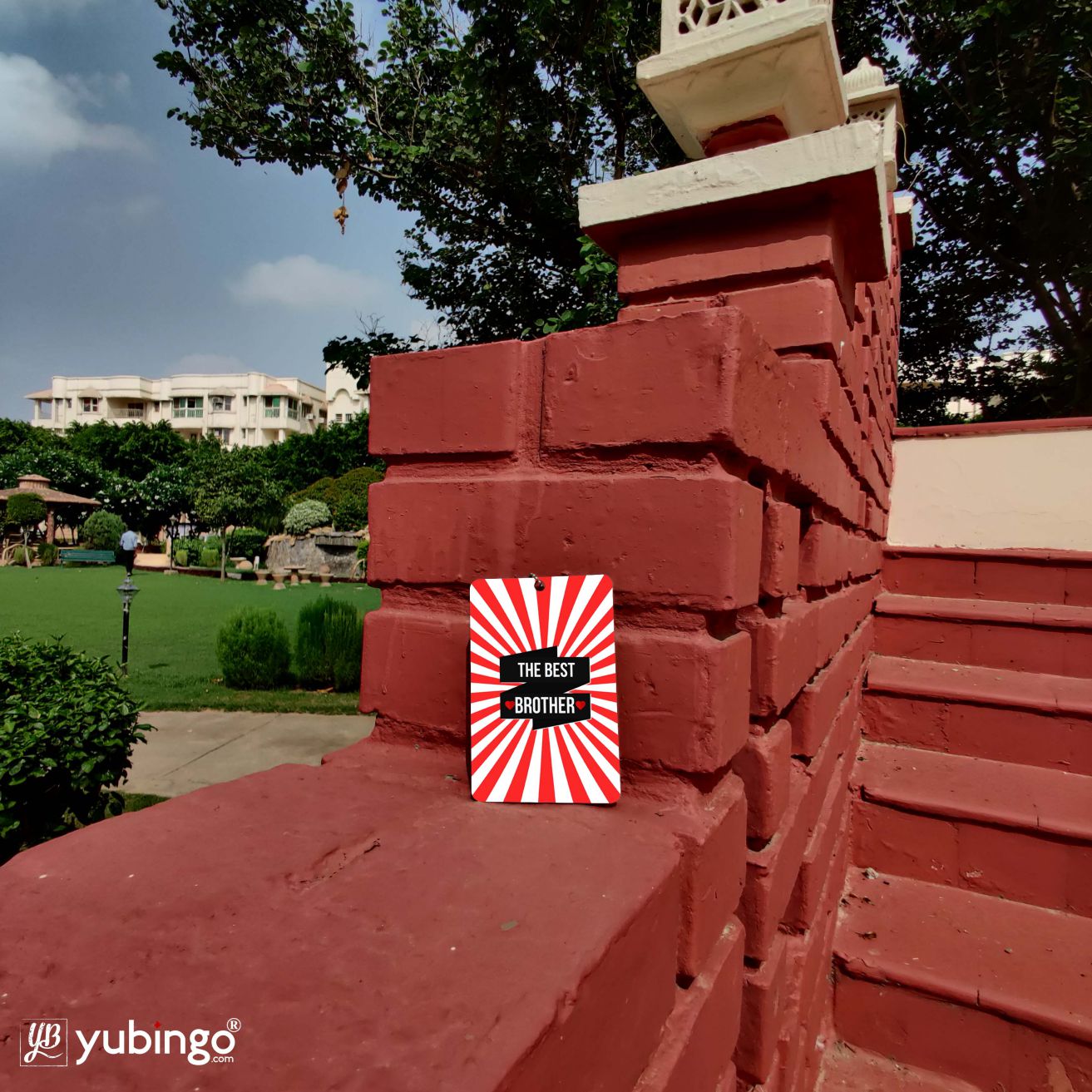 The Best Brother Car Hanging-Image3