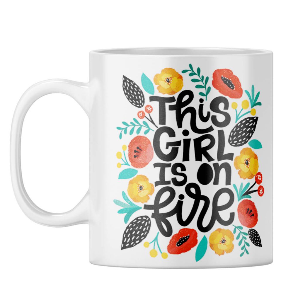 This Girl is One Fire Coffee Mug