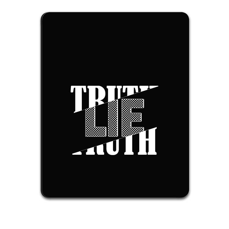 Truth and Lie Mouse Pad