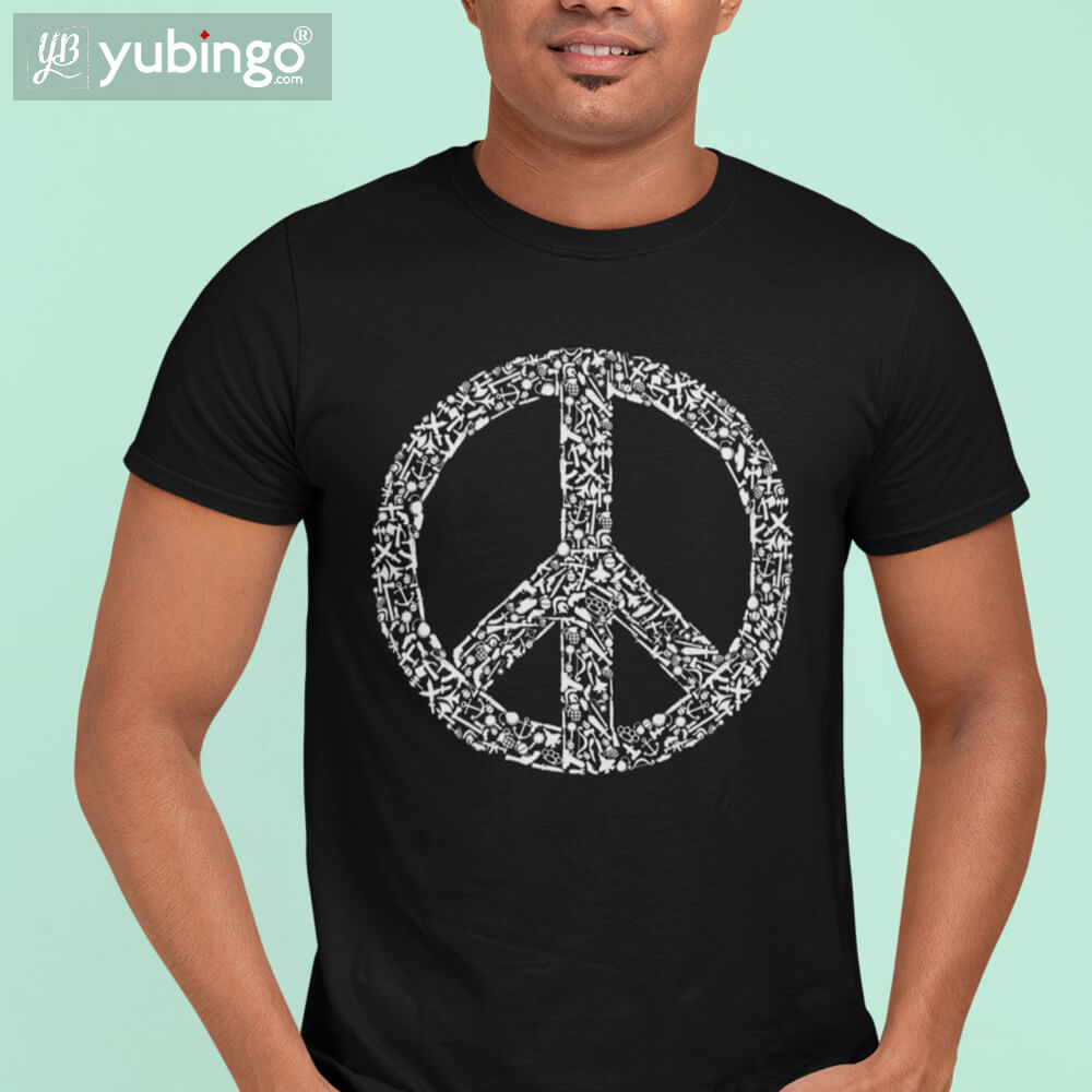 War And Peace T-Shirt-White