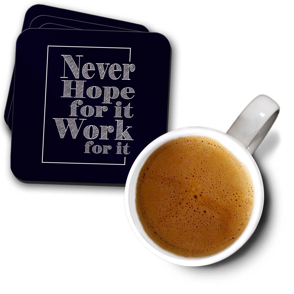 Work for It Coasters