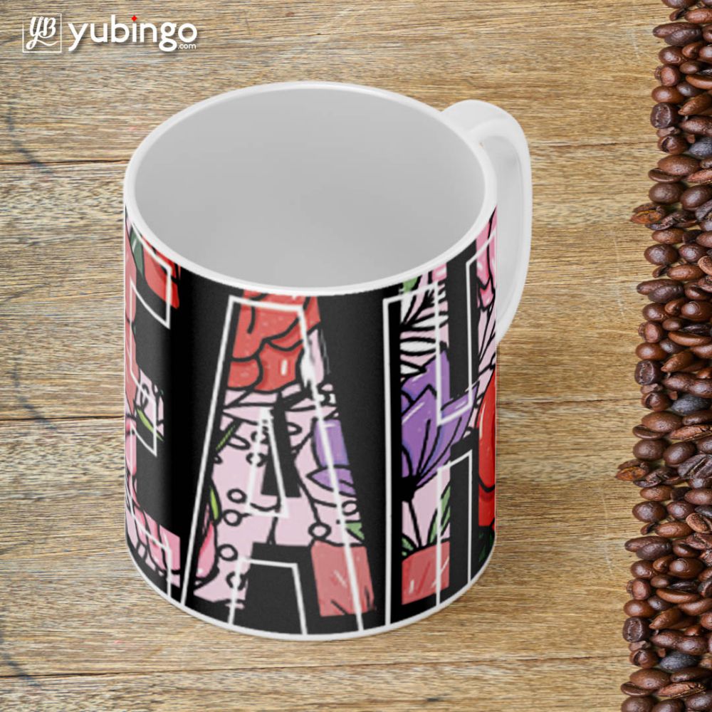 Yeah Pattern Coffee Mug-Image4