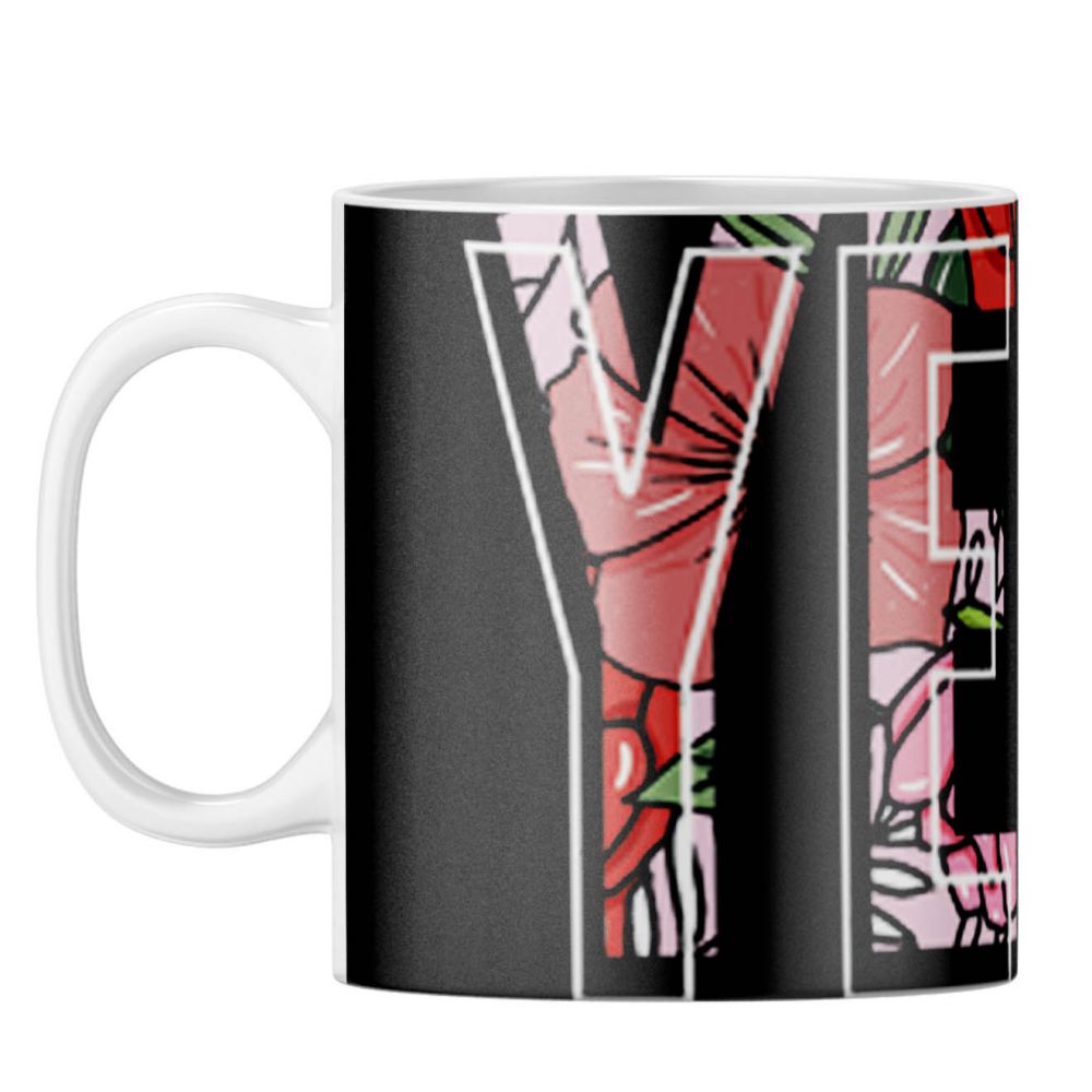 Yeah Pattern Coffee Mug