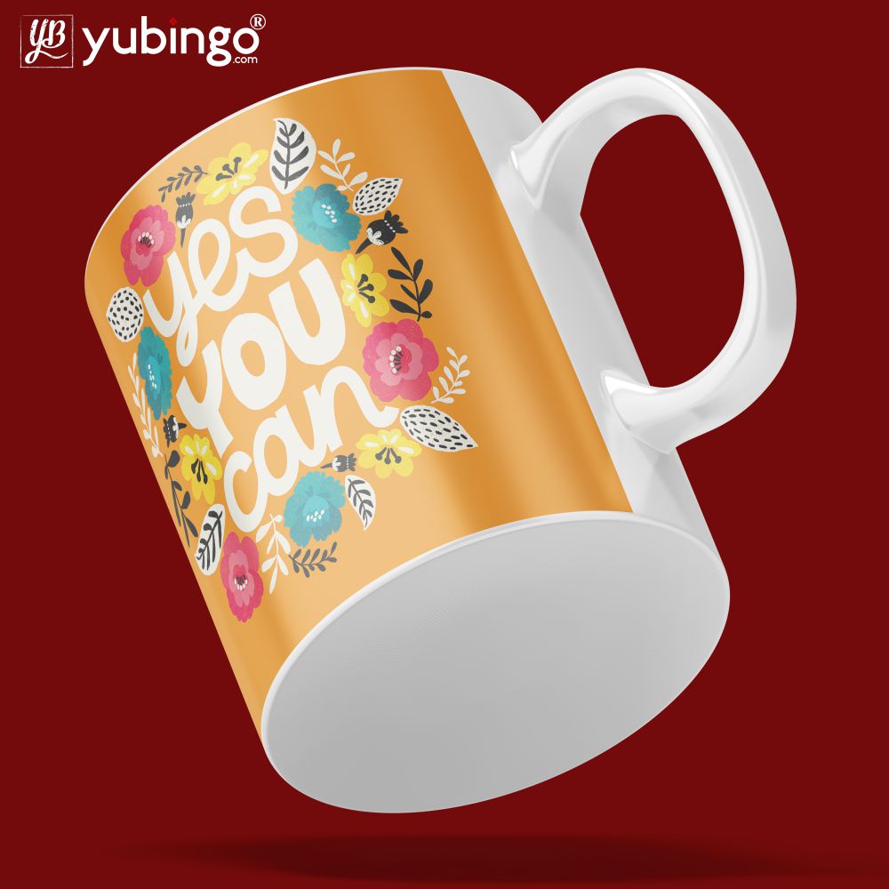 Yes You Can Coffee Mug-Image5