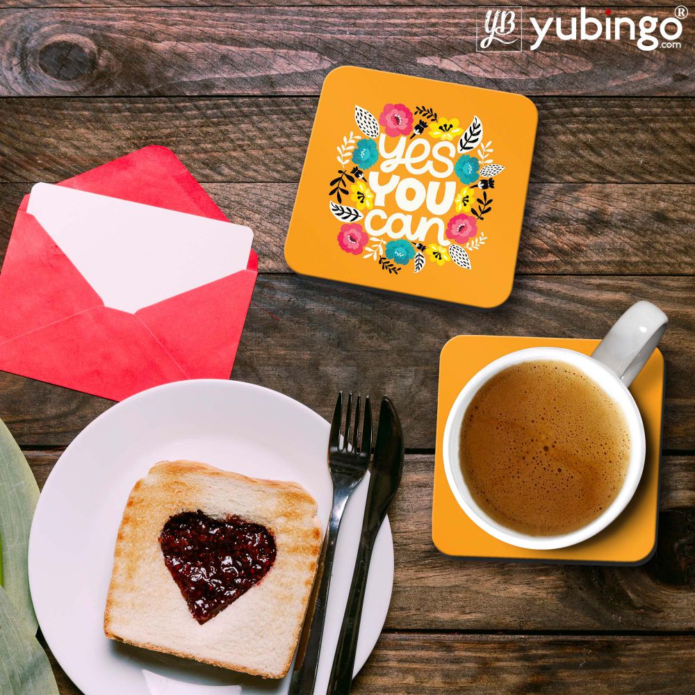 Yes You Can Coasters-Image2