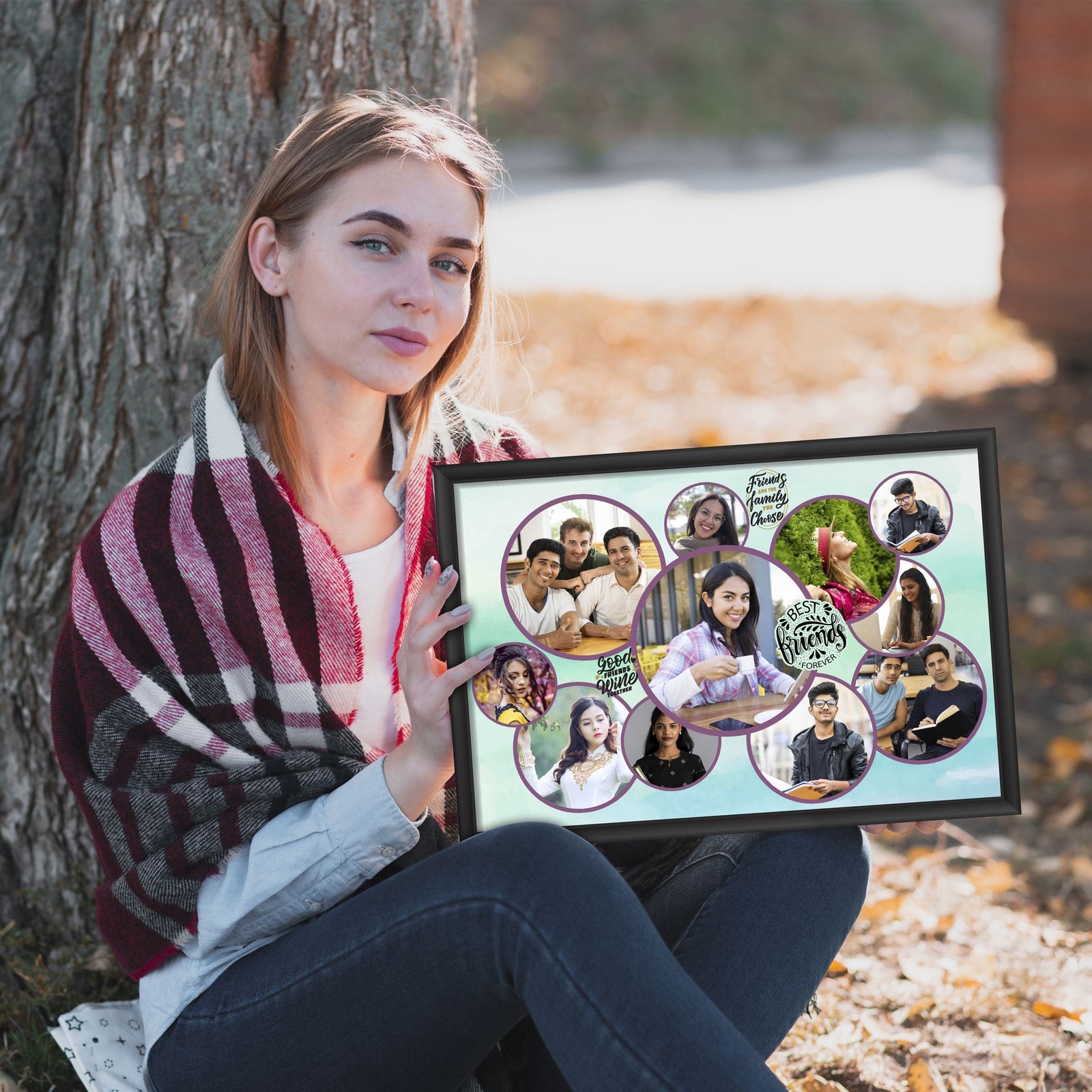 Friends Photo Collage Customised Frame-Image3