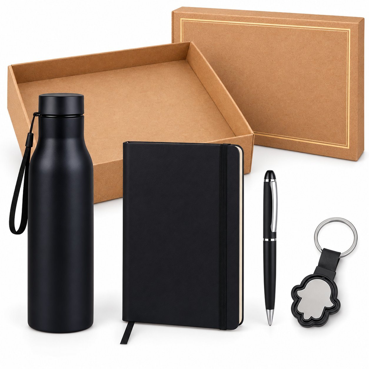 Click to zoom Black 4-in-1 gift set